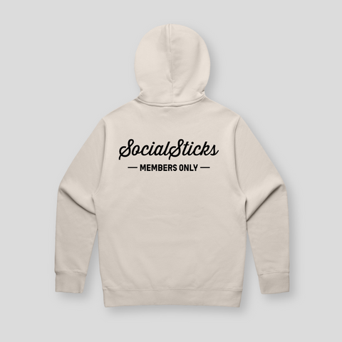 Ecru Basics Hoodie